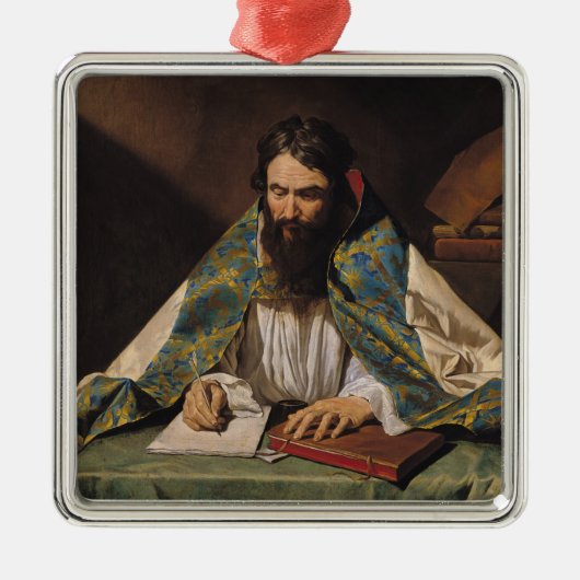 St. Ambrose, c.1633-39 Metalen Ornament (Voorkant)