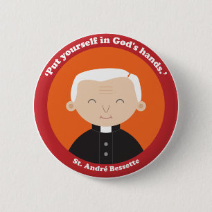 St. André Bessette Ronde Button 5,7 Cm