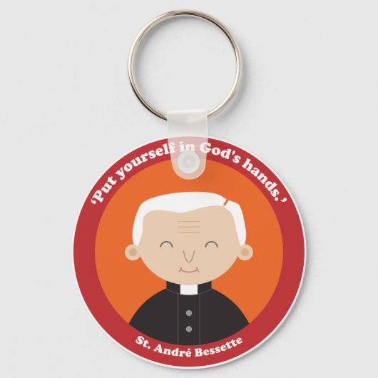 St. André Bessette Sleutelhanger (Voorkant)