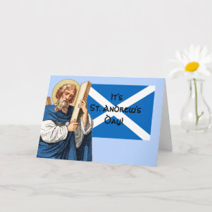 St. Andreas de apostel en de vlag van Schotland Kaart