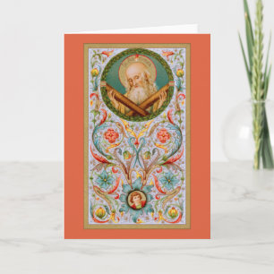 St. Andreas de Apostel (JMAS 02) Lege Groet Kaart