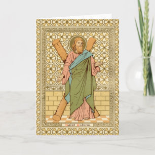 St. Andreas de Apostel (RLS 01) Lege Groet Kaart