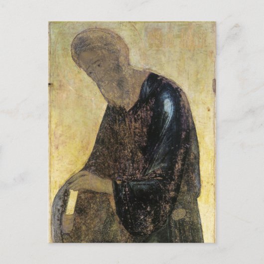St. Andrew beroemd gemaakt door Andrei Rublev Briefkaart (Voorkant)