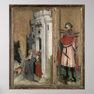 St. Andrew Chasing Demons uit de stad Poster