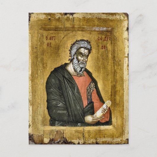 St. Andrew de eerste-geroepen Briefkaart (Voorkant)