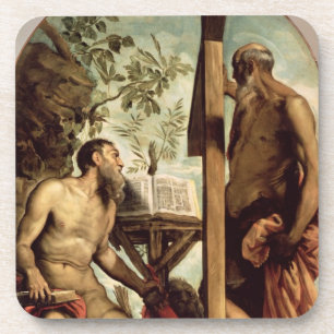 St. Andrew en St. Jerome Bier Onderzetter