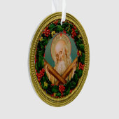 St. Andrew Kerstmis Novena Prayer Acryl Ornament (voorkant)
