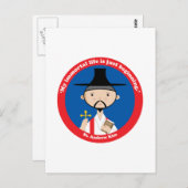 St. Andrew Kim Briefkaart (Voorkant / Achterkant)