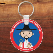St. Andrew Kim Sleutelhanger (Voorkant)