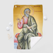 St. Andrew Patron Fishermen Golfers Scotland Golfhanddoek (Insitu)