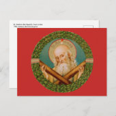 St. Andrew the Apostle (JMAS 02) Briefkaart (Voorkant / Achterkant)