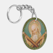 St. Andrew the Apostle (JMAS 02) Rondacryl Sleutelhanger (Voorkant Links)