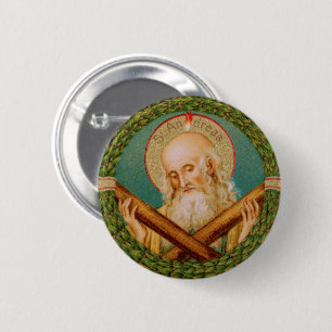 St. Andrew the Apostle (JMAS 02) Ronde Button 5,7 Cm
