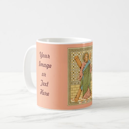 St. Andrew the Apostle (RLS 01) Coffee Mok 1 (Voorkant links)