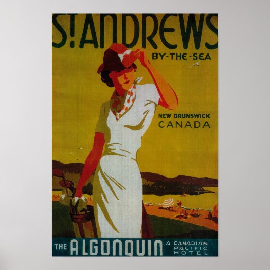 St. Andrews Algonquin Poster VintageEurope (Devant)