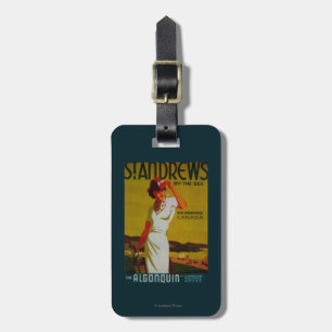 St. Andrews Algonquin PosterEurope Bagagelabel