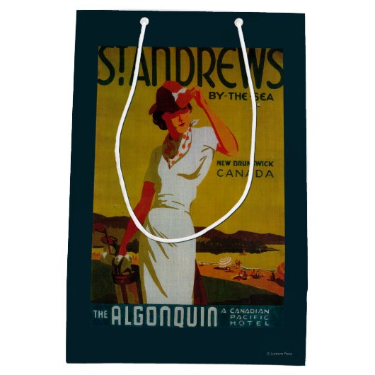 St. Andrews Algonquin PosterEurope Medium Cadeauzakje (Achterkant)