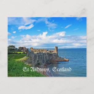St Andrews Castle, Schotland Briefkaart
