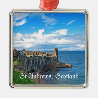 St Andrews Castle, Schotland Metalen Ornament