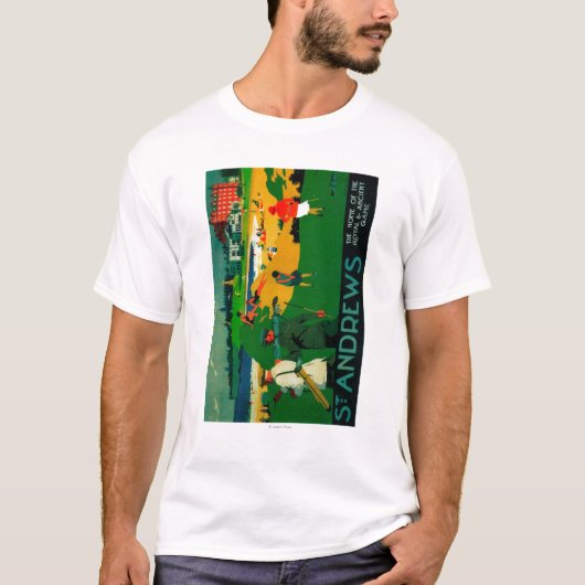 St. Andrews  PosterEurope T-shirt (Voorkant)