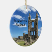 St Andrews Scotland Cathedral Saint Andrew Keramisch Ornament (Rechts)
