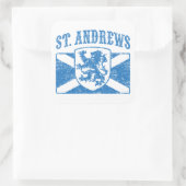 St. Andrews Scotland Vierkante Sticker (Tas)