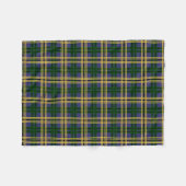 St. Andrews University Tartan Fleece Deken (Voorkant (Horizontaal))