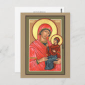St. Anna Prayer Card Briefkaart (Voorkant / Achterkant)