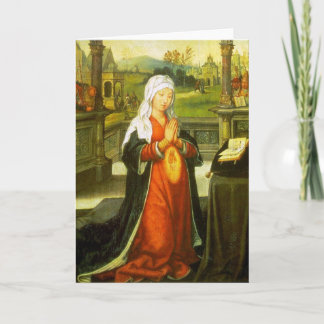 St. Anne Conceiving Maagdelijke Mary Kaart
