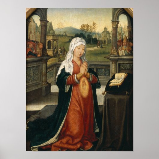 St.Anne Conceiving the Virgin Poster (Voorkant)