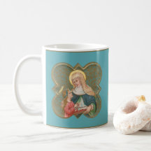 St. Anne en BVM in een Barbed Quatrefoil (BK67)