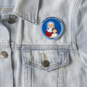 St. Anne Ronde Button 5,7 Cm (In situ)