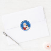St. Anne Ronde Sticker (Envelop)
