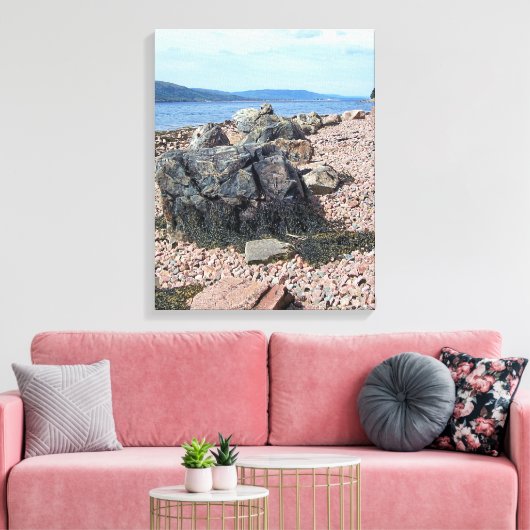 St. Anne's Bay, Cape Breton, Nova Scotia Canvas (Insitu (Woonkamer))
