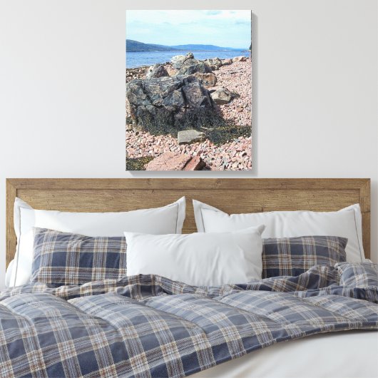 St. Anne's Bay, Cape Breton, Nova Scotia Canvas (Insitu (Slaapkamer))