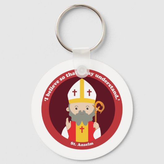 St. Anselm Sleutelhanger (Voorkant)