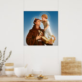 ST. ANTHONIE VAN PADUA POSTER (Keuken)