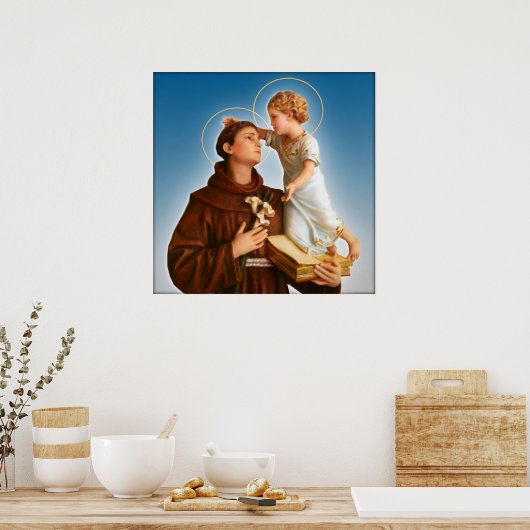 ST. ANTHONIE VAN PADUA POSTER (Keuken)