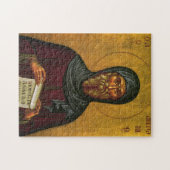 St. Anthony de Grote Orthodoxe Christelijk Icoon Legpuzzel (Horizontaal)