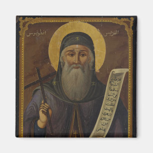 St. Anthony de Grote Orthodoxe Christelijk Icoon Magneet