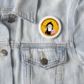 St. Anthony de Grote Ronde Button 5,7 Cm (In situ)