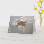 "St. Anthony Duck #1" Hartelijk dank Kaart (Gele Bloem)