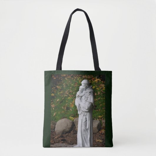 St. Anthony katholieke Saint-Canvas tas (Voorkant)