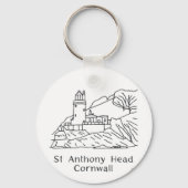 St Anthony Lighthouse Keyring Sleutelhanger (Voorkant)