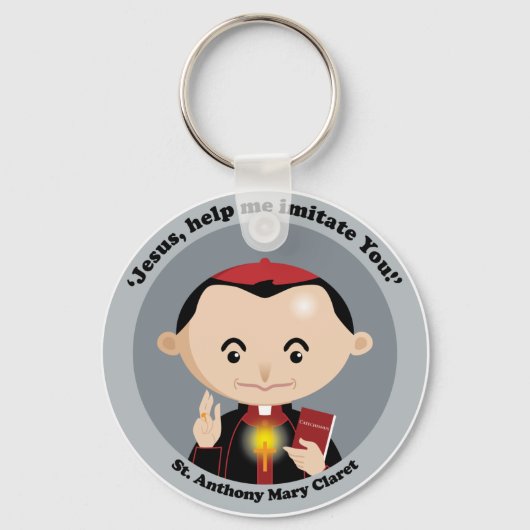St. Anthony Mary Claret Sleutelhanger (Voorkant)