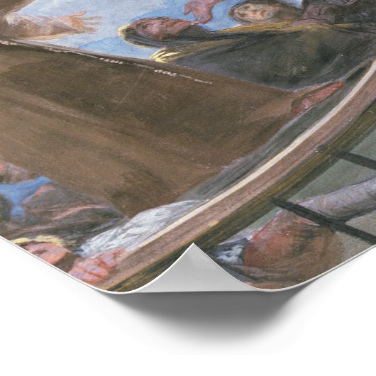 St. Anthony Preaching Poster (Hoek)