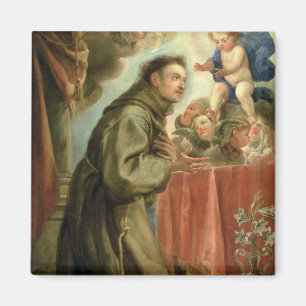 St. Anthony van Padua die het Christelijke Kind be Magneet