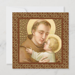 St. Anthony van Padua en het Christelijke Kind (JM