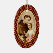 St. Anthony van Padua Keramisch Ornament (Rechts)