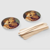 St. Anthony van Padua met Baby Jesus Handwaaier (Niet-gemonteerd)